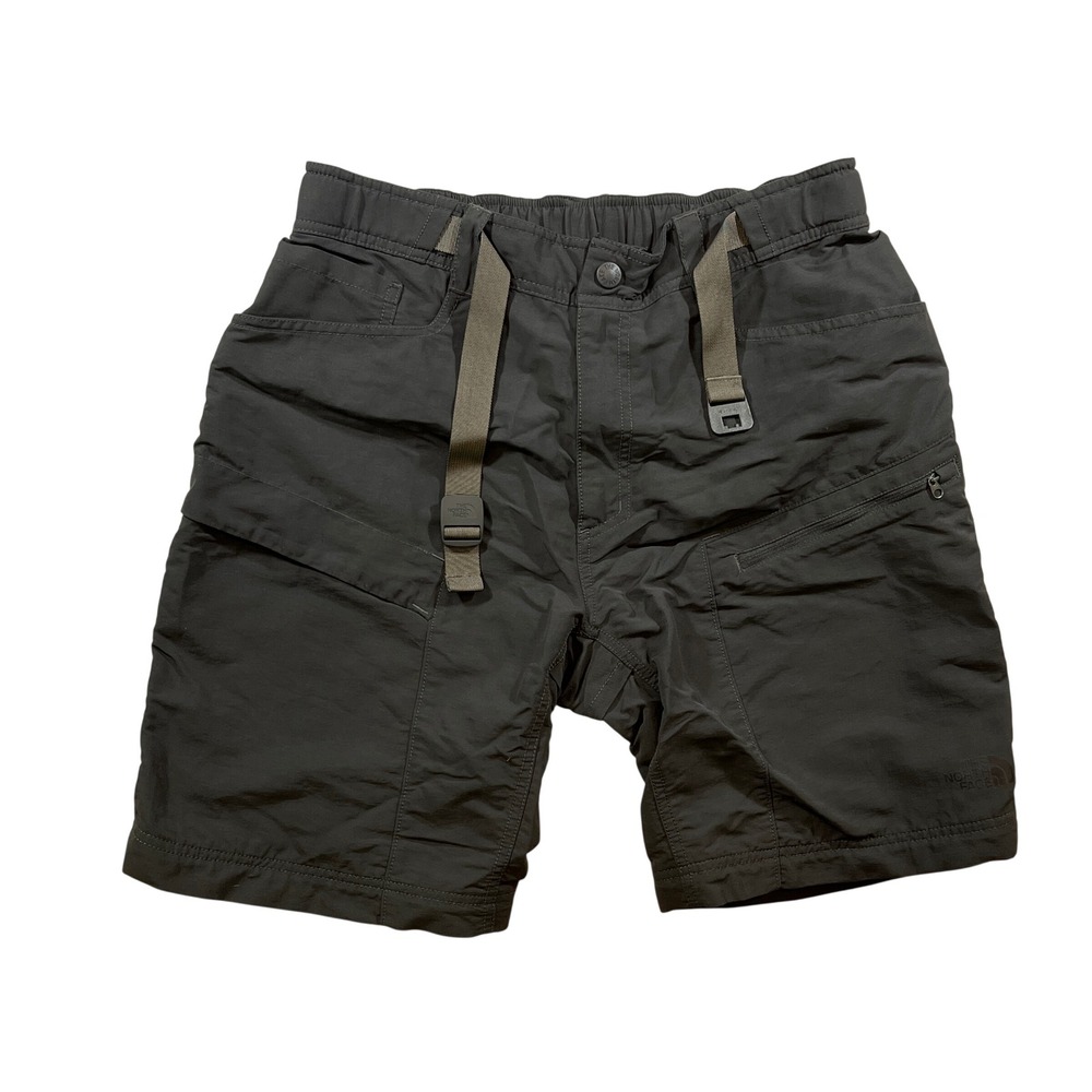 The North Face Hiking Shorts Mens Medium Black Nylon Gorpcore Utility Outdoor